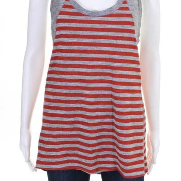 Rag & Bone Knit Womens Sleeveless Scoop Neck Sweat - Picture 2 of 9